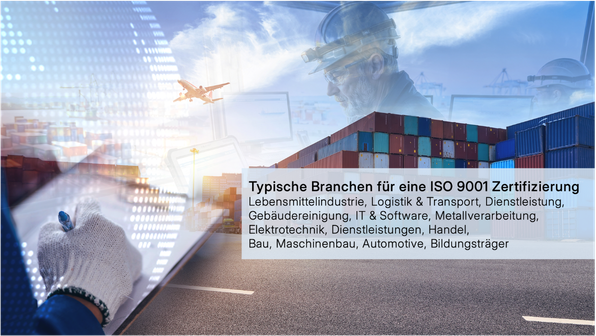 ISO 9001 - Branchen