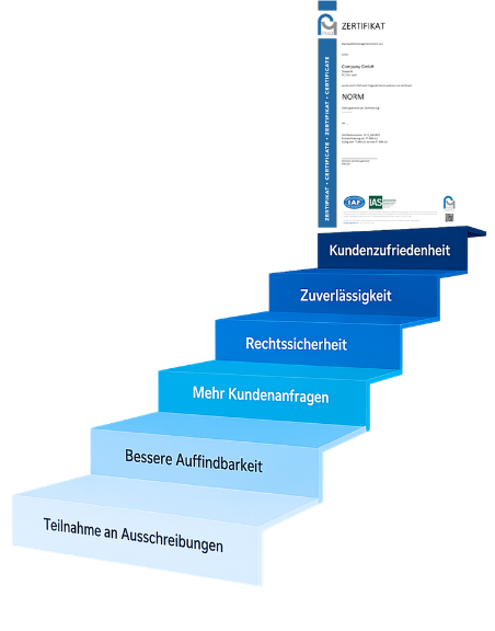 ISO 9001 Bedeutung - Vorteile